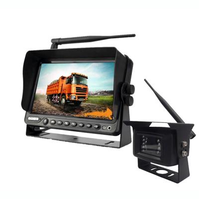 China Waterproof 7 inch wireless rearview lcd monitor system for sale