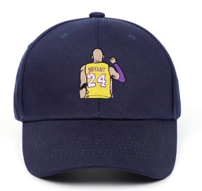 China Custom JOINT snapback hats yupoong cotton logo hats baseball cap Kobe Bryant hat for sale