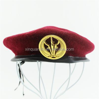 China Character beret hats for mens army beret caps french beret for sale