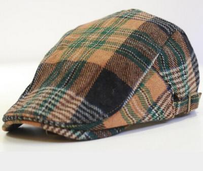 China Picture Custom Design Newsboy Hat Fashion Mens Tweed Ivy Cap Hat for sale