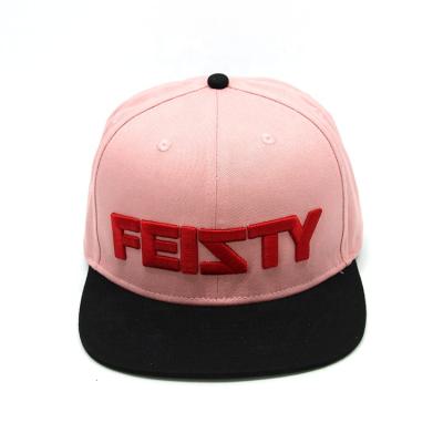 China New Design Professional Custom JOINT Pink Underbrim Snapback Cover Own Logo Hot Sale for sale