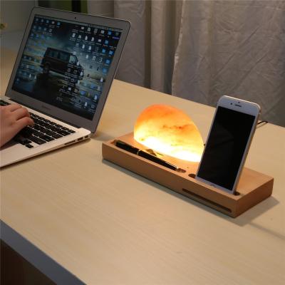 China 2022 New Eco-Friendly Hot Sale Phone Charger Lamp Bedside Lamp Wooden Wireless Charger For Home Office Hotel Wireless Charging for sale