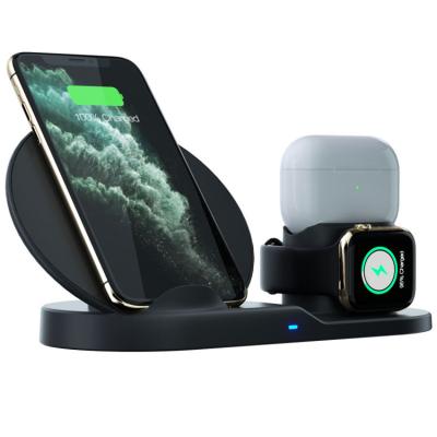 China New Sublimation Mobile Phone Wireless Charger Multi Qi Wireless Charger Fit For Iphone Android Watch Earphone Wireless Charging Fast for sale