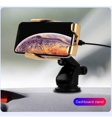 China New R1 Flame Retardant Material ABS+PC Charger 2022 Wireless Sensor Mobile Smart Car Wireless Charger For Fast Wireless Charging Cell Phones. for sale