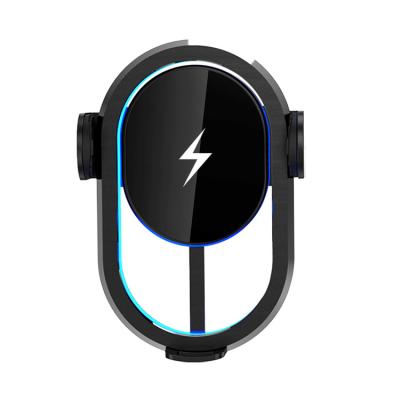 China Car Magnetic High Speed ​​Multifunctional Smart Wireless Charger Sensor Car Wireless Charger Fit For iPhone Android Fast Wireless Charging for sale