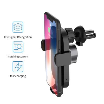 China 2022 New Car Wireless Charger High Speed ​​Multifunctional Phone Holder For Car Fit For iPhone Android Phone Wireless Fast Charging for sale