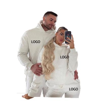 China Jogging Logo Suit Sportswear Skinny Sweat Suits High Quality Breathable Custom White Customizable Unisex Female Tracksuit Sweatsuit for sale