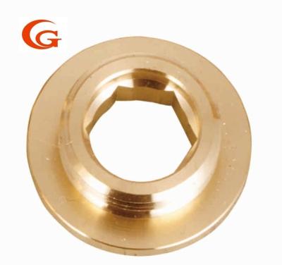 China Lead Free Brass Water Fitting Hex Bolt-Nut for sale