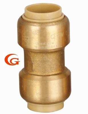 China Brass Water Push Fit Quick To Connect Fit To Accept OEM for sale