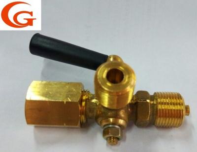 China General Brass Cock Valve Three Way Test Cock 1/2