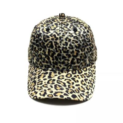 China New Arrival JOINT Leopard Baseball Cap Hats for sale