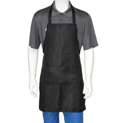 China Durable Manufacturer Inexpensive Pink Coffee Cross Over Apron for sale