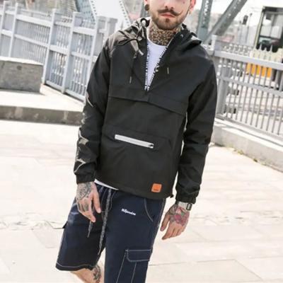 China Custom Printed Logo Heavy Winter Jacket Polyester Windbreaker Jacket for sale