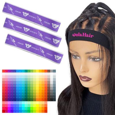 China wholesale free sample manufacturer custom logo elastic band for wigs with ear protection for sale