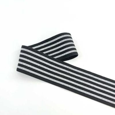 China Men's Stretch Elastic Belts No Buckle Elastic Waistbands Woven Elastic Bands for Clothes for sale