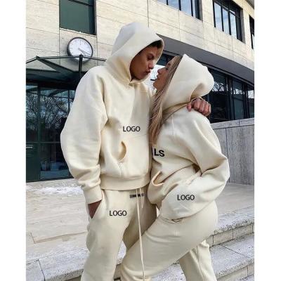 China                  Men′s Hoodies OEM Customized Graphic Plus Size Women′s Oversize Blank Hoodies Set              for sale