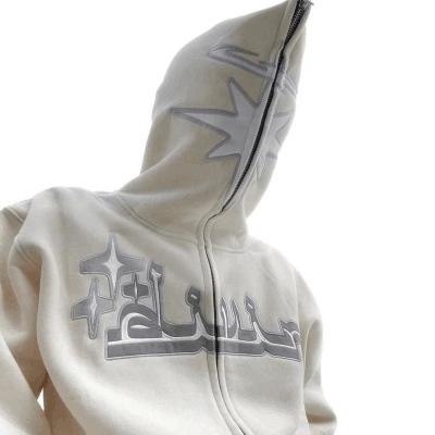 China                  Custom Logo Cotton Men Winter Hoodies Custom Zip Hoodie Heavyweight Oversized Full Zip up Hoodies              for sale