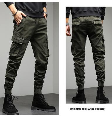 China                  Casual Flared Jogger Track Pants Patchwork Mens Stacked Flare Sweatpants for Men              for sale