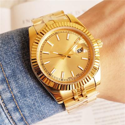 China dayjust full automatic stainless steel high quality simple alarm gentleman machine rolexgio 904L 40mm watch daydate for sale