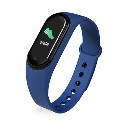 China 2021 Online Touch Screen China Smart Watch Bracelet Sports Waterproof Touch Screen Smartwatch M4 M5 M6 Band Fitness Tracker For IOS Android for sale