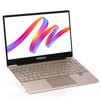 China AOQUFUL 14 inch ultra thin laptop gold color camera for sale