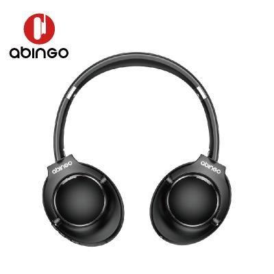 China Wireless Stereo Headband Headphones Over Ear Headset Foldable Overhead With Mircophone Abingo BT80 for sale