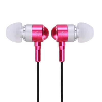 China Perfect Sound In Ear Wired Earphone With Microphone 3.5mm Interface Metal Earbuds With Volume Control For IOS Android Smartphone Abingo A100i for sale