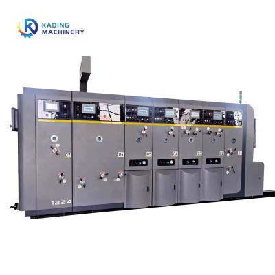 China Automatische het Kartonplc van Machine For Corrugated van de Kartonprinter Controle Te koop