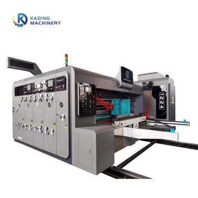 China Fully Automatic Carton Printing Machine For Corrugated Paperboard And PLC Control for sale