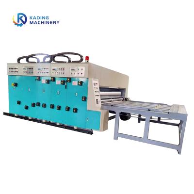 China Chain Feeding Carton Box Die Cutting Machine 80 Sheets Per Min for sale