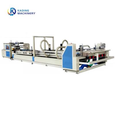 China Continuous Feeding Folder Gluer Machine For Box Pasting zu verkaufen