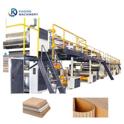 중국 Multiple Layers Cardboard Production Line High Speed 1800mm Paper Width 판매용