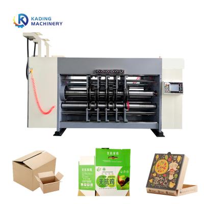 China 200pcs / Min Corrugated Box Printing Machine For Making Corrugating Carton Boxes for sale