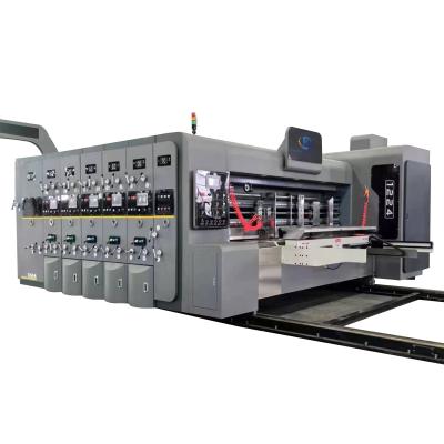 China Vacuum Paper Transfer Corrugated Box Printing Machine Of Automatic Servo Motor Feeding for sale