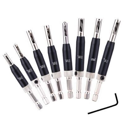 China Metal Drilling 17pcs /Set Self-Centering Hinge Drill Bits Set Wood Drilling for sale