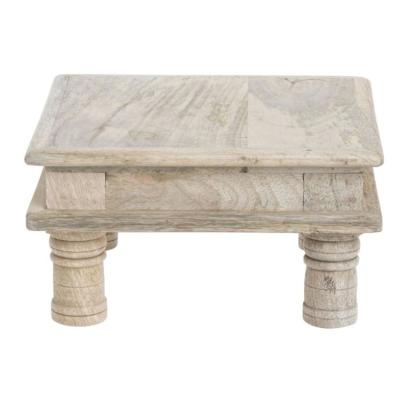 China Modern China Antique Finished Table Square Type Wood Risers For Food Displays Sideboard for sale