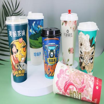 China Disposable Atops paper coffee cups biodegradable 12 oz hot coffee paper cup for sale