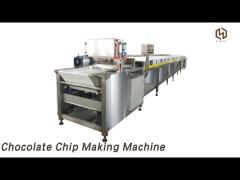 304 SS Chocolate Chip Making Machine 100kg/h 600mm Width Automatic