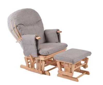 China Hot Sale Home Life Leisure Extended Glider Chair And Stool Adjustable Nursing Elderly for sale