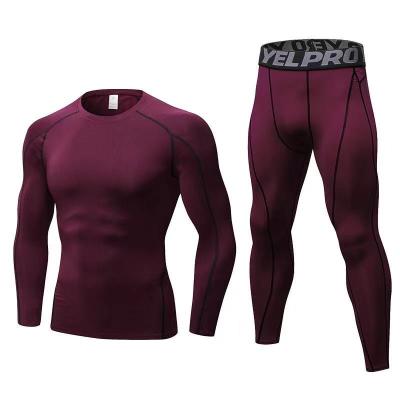 China Professional Made Fashion Breathable Comfortable Round Neck Long Sleeve Tops And Pants Activewear for sale