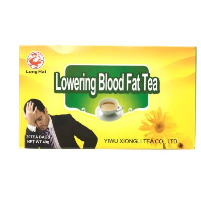 China Bagged Tea Factory Direct High Quality Health Lowering Blood Fat Green Tea With Softening Blood Vessels for sale