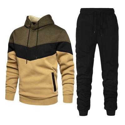 China Special Design Widely Used Anti-pilling Vintage Tracksuit Men Hooded Sweatshirt Set for sale