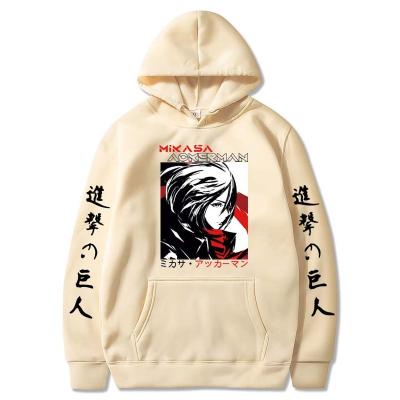 China Anti-pilling Attack on Titan Sweatshirt Anime Hoodie Men's Custom Hoodies Sweatshirt Women's Unisex Pullover Sportswear for sale