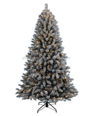 China Outdoor Frosted Christmas Tree Decoration 180cm Christmas Tree Light Fir Artificial Christmas Tree With Colorful Led Lights for sale