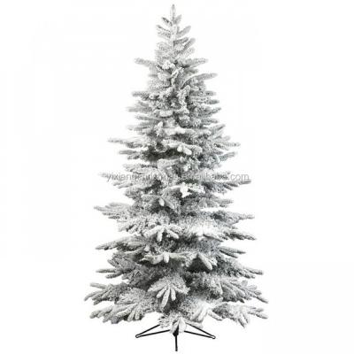 China Christmas Tree Decoration California Pine Falling Snowfall Artificial Christmas Tree. for sale