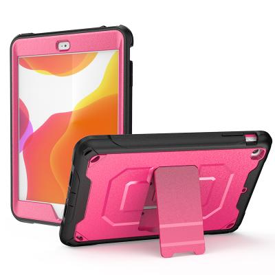 China Popular Full Body Rugged Kids Friendly Case For iPad Mini 1 Cover For iPad Mini 2 Housing For iPad Mini 3 Kickstand Folding Bumper Case for sale