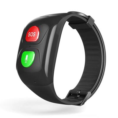 China Wifi SOS Smart Wristband Smart Watch GPS Information Push Elder Heart Rate Sleep Monitoring Anti-Lost Wristwatch for sale