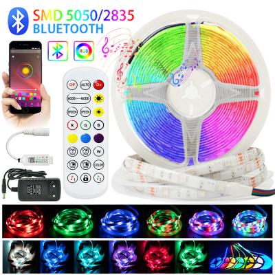 China Other Waterproof Flexible LED Strip Lights Iuces RGB 5050/2835 Lamp 12V DIY Decoration Strip Ribbon Diode 5M-20M for sale