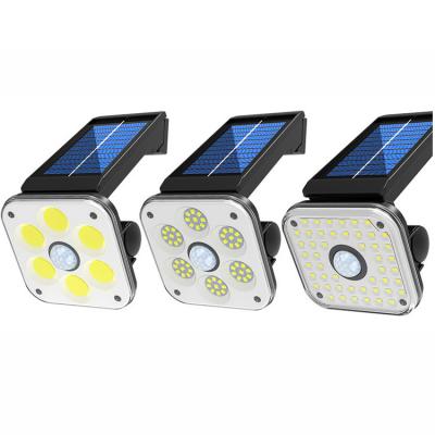 China Solar Decoration LED Light 48LED 54LED 54COB Solar Outdoor Waterproof PIR Motion Sensor Solar Wall lignt lamp for sale