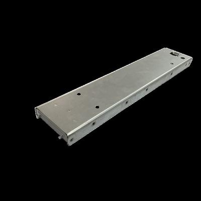 China Custom Amplifier Chassis Sheet Metal Laser Cut Metal Parts Customizable Standard Length Industrial Enclosure for sale